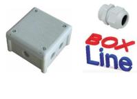 Boxline Kabeldoos voor metrische wartels (7) PVC - IP 66 - Vijs-sluiting